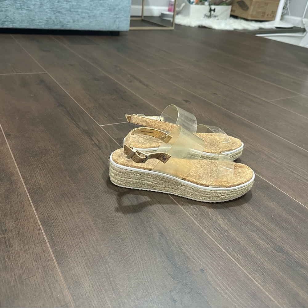 Clear summer wedges - Picture 3 of 5